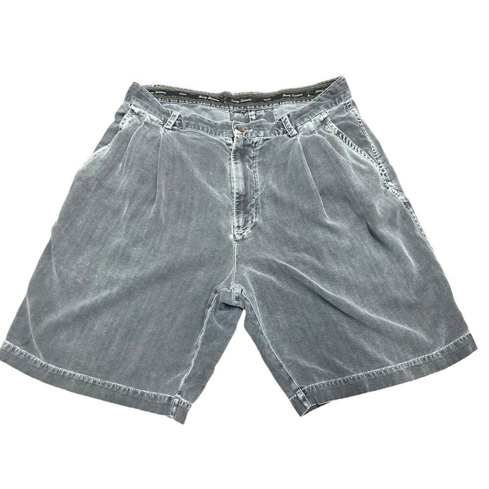 Vintage 100% Silk Tommy Bahama Shorts Size Large Mens